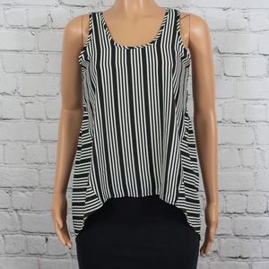 My Story striped tank top